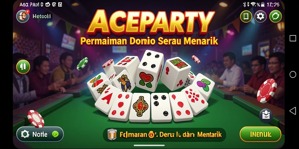 Gameplay seru ACEPARTY dengan teman-teman penuh tantangan.
