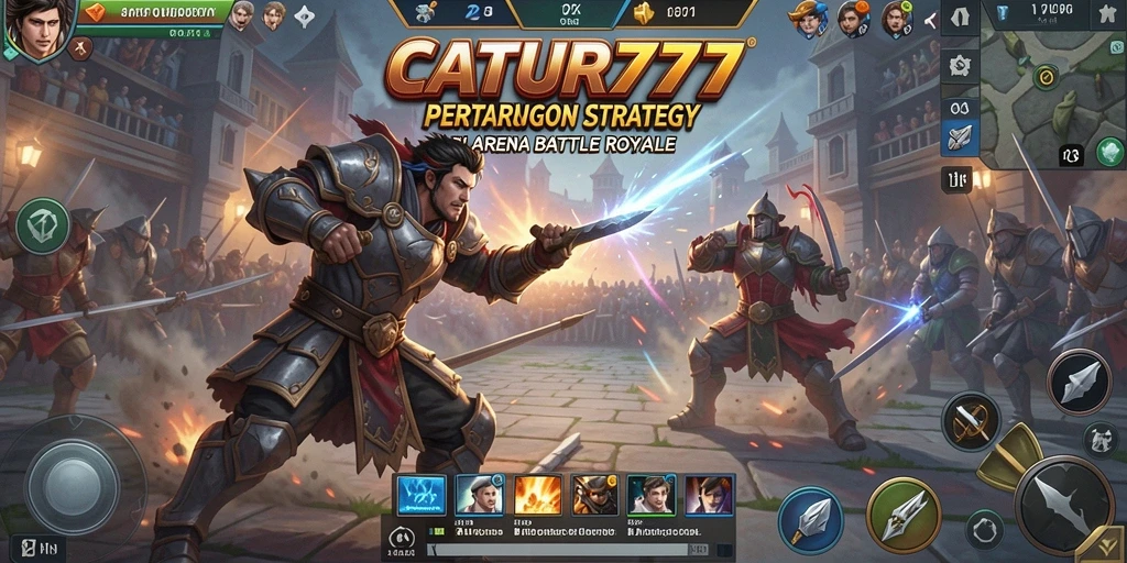 Tampilkan aksi mendebarkan dalam pertempuran Battle Royale CATUR777.