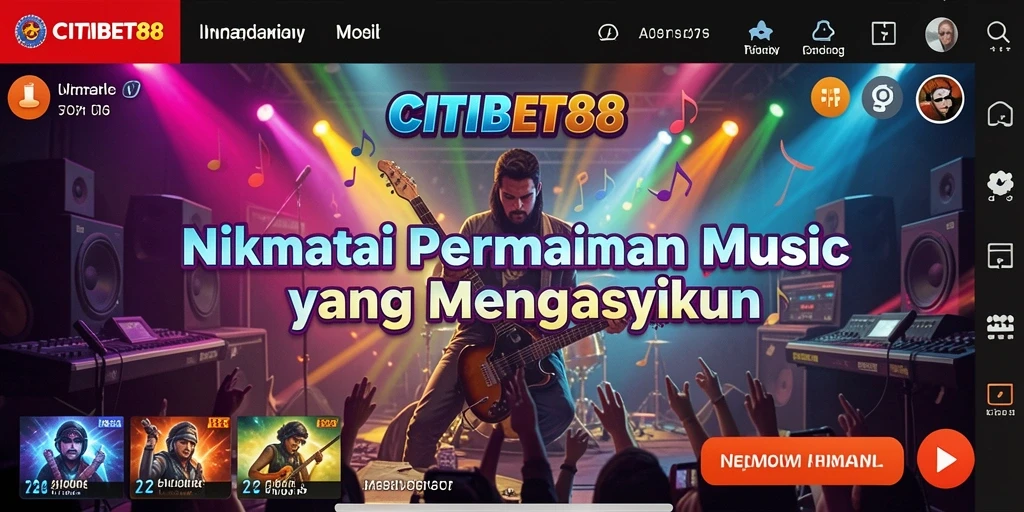Tampilan gameplay seru dalam CITIBET88 yang penuh warna.
