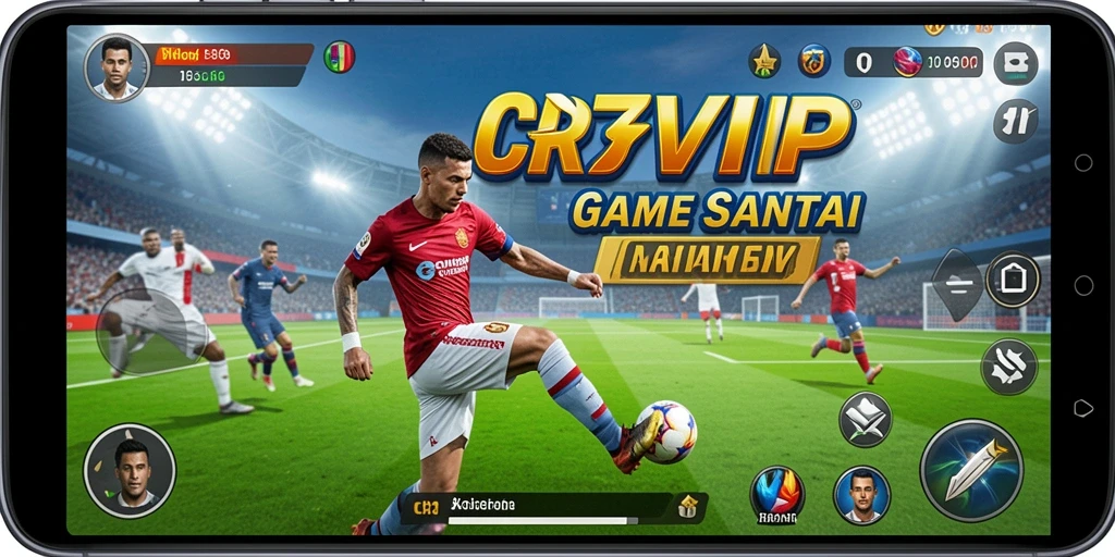 Tampilan gameplay CR7VIP yang mengasyikkan dan menghibur.