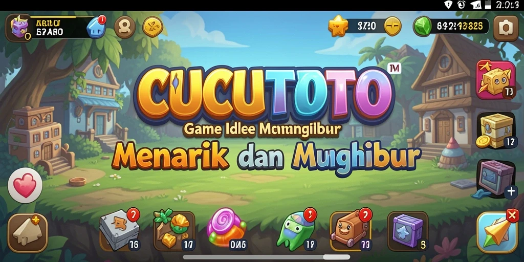 Tampilan gameplay CUCUTOTO yang memikat dan menyenangkan.