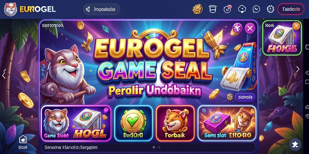 Tampilan utama gameplay <strong>EUROTOGEL</strong> dengan fitur menarik dan grafis yang memukau.