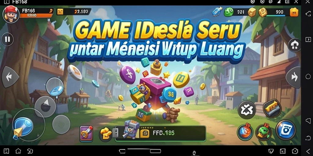 Tampilan gameplay FB168 yang menarik dan penuh warna.