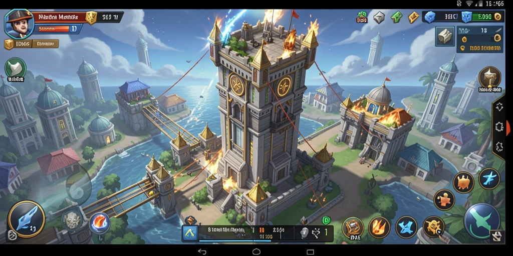 Tangkapan layar menunjukkan gameplay menarik dari ID66 dalam mode Tower Defense.