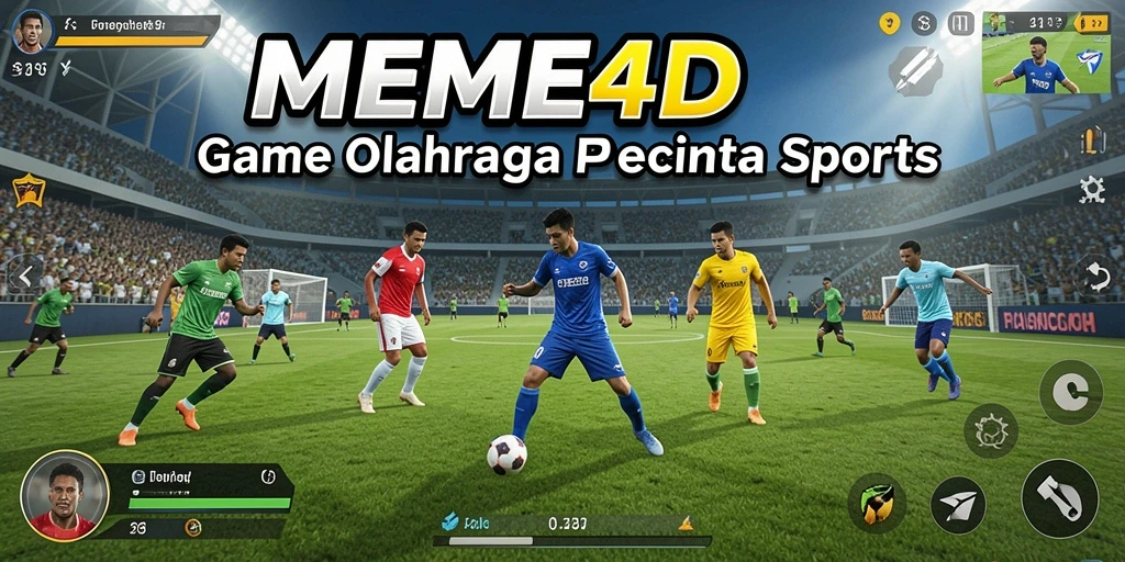 Tampilan menarik dan gameplay dinamis dari MEME4D.