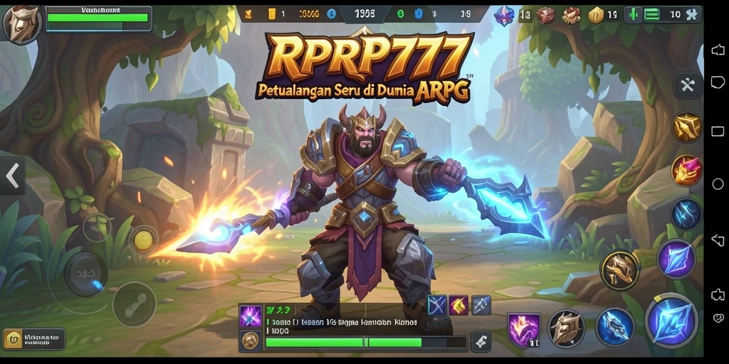 Tampilan gameplay ARPG yang memukau dengan pertarungan seru.