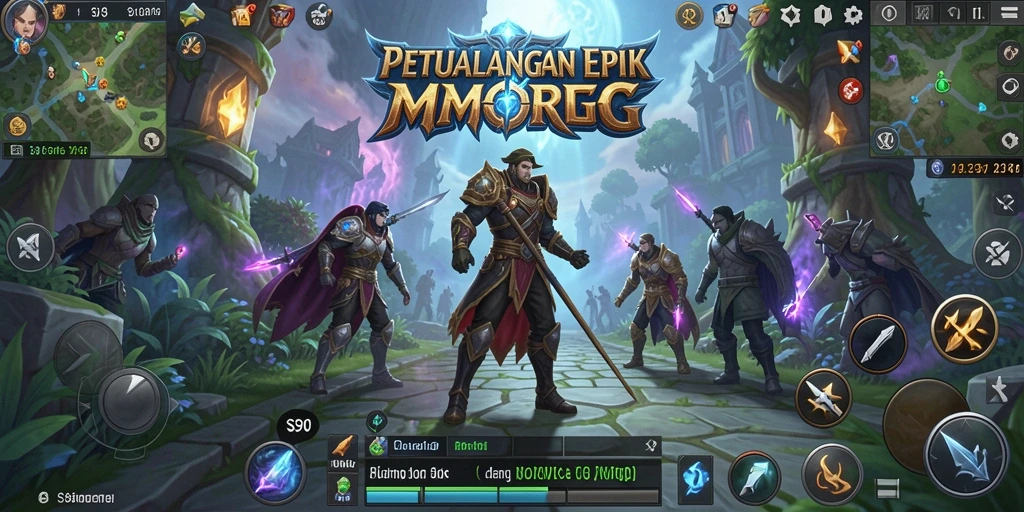 Tampilan gameplay seru S80 di dunia MMORPG.