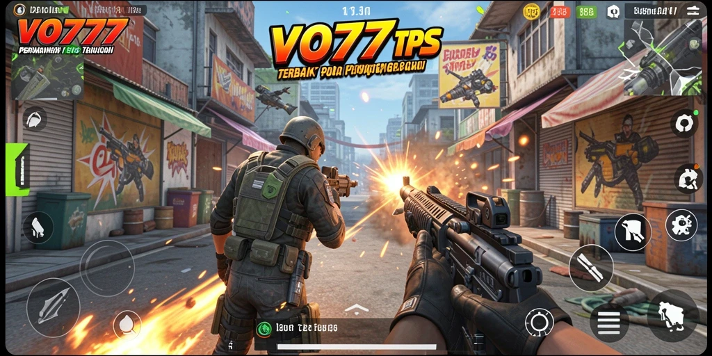 Screenshot menunjukkan aksi menegangkan dalam gameplay VO777 yang memukau.
