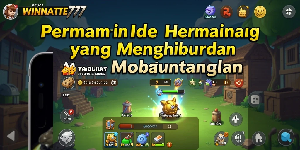 Tampilan gameplay WINRATE777 yang menarik dan penuh warna.